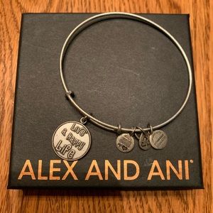 Alex and Ani Live A Happy Life bracelet
